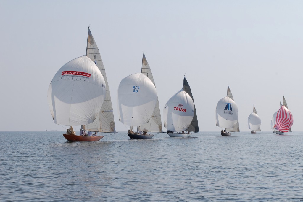 6mR Class Championship in light to medium wind outside of Helsinki. Pictures taken from 6mR Off Course during and after the races.  