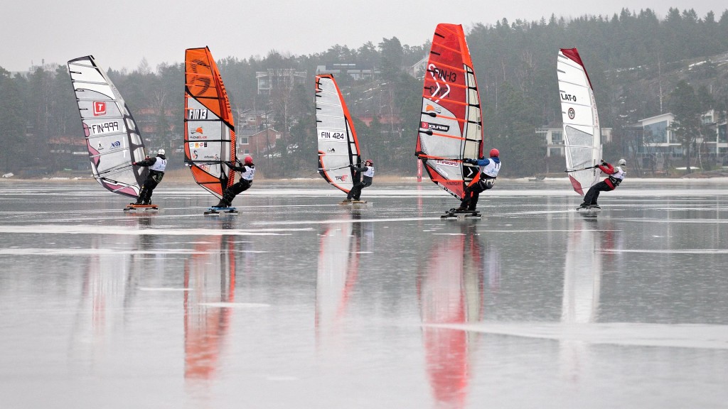 Winter Windsurfing Finnish Nationals 2015